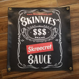 Skinnies Skreecret Sauce OG Logo Banner