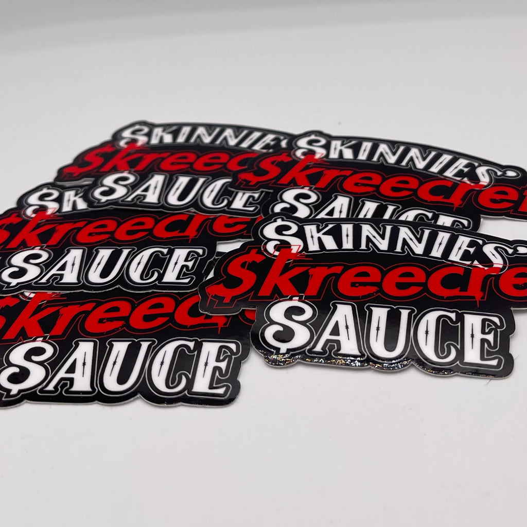 Skinnies Skreecret Sauce Stickers