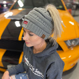 Messy Bun Beanies