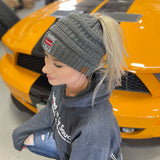 Messy Bun Beanies