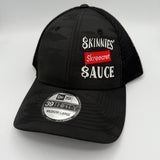 Camo Fitted Mesh Back Sauce Hat