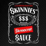 Skinnies Skreecret Sauce OG Logo Banner