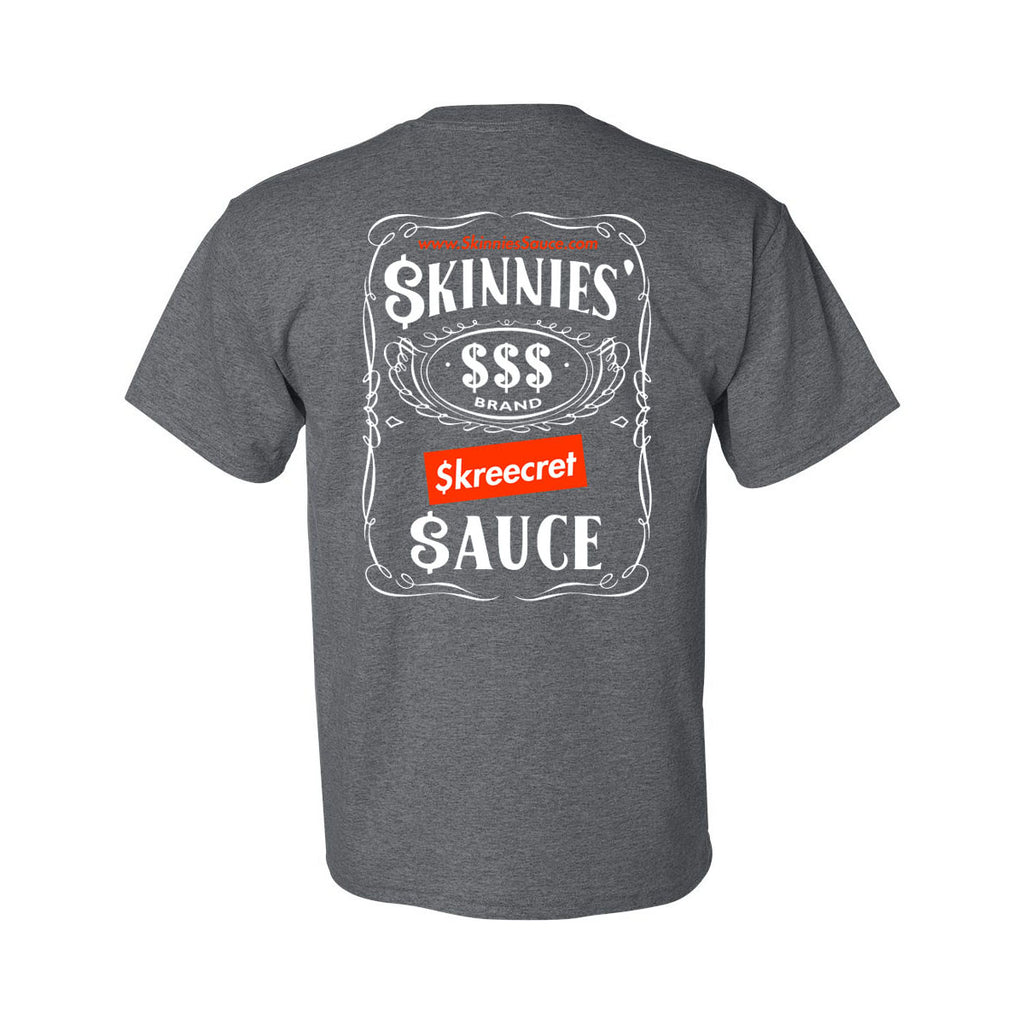 Grey Hooked On Da Sauce T-Shirt